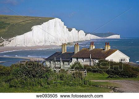 The Seven Sisters, Sussex, England View Large Photo Image Stock Photography - The Seven Sisters, Sussex, England. Fotosearch
