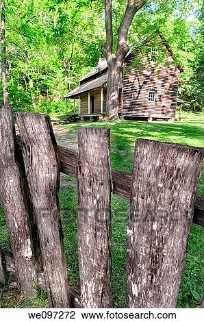 The Tipton Cabin - A Pioneer era log cabin located in cades cove, Great Smoky Mountains National Park, Tennessee, USA View Large Photo Image Stock Image - The Tipton Cabin - A Pioneer era log cabin located in cades cove, Great Smoky Mountains National Park, Tennessee, USA. Fotosearch
