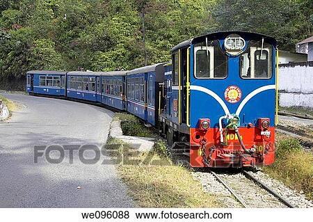 The Toy Train? himalayan light railway? near Darjeeling, West Bengal, India View Large Photo Image Stock Photo - The Toy Train? himalayan light railway? near Darjeeling, West Bengal, India. Fotosearch