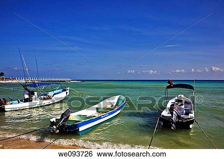 The turquoise waters and white sand beaches of Playa Del Carmen on the Yucatan Peninsula in Quintana Roo Mexico View Large Photo Image Stock Photograph - The turquoise waters and white sand beaches of Playa Del Carmen on the Yucatan Peninsula in Quintana Roo Mexico. Fotosearch