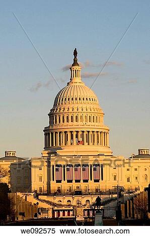 The United States capitol building with beautiful sunset lighting View Large Photo Image Stock Photography - The United States capitol building with beautiful sunset lighting. Fotosearch