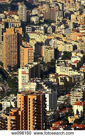 The urban maze of Monte Carlo, Principality of Monaco View Large Photo Image Stock Image - The urban maze of Monte Carlo, Principality of Monaco. Fotosearch