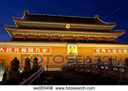 Stock Photo - Tiananmen Square, Beijing, China. Fotosearch