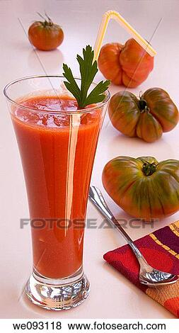 Tomato juice View Large Photo Image Stock Photo - Tomato juice. Fotosearch