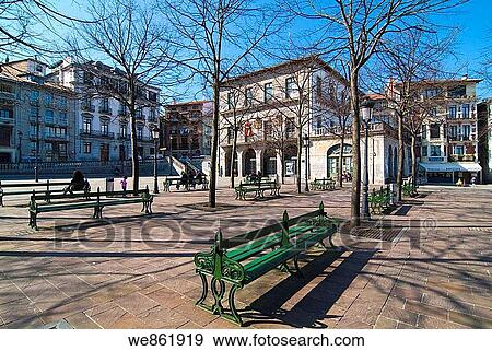Town Hall, Lekeitio, Biscay, Basque Country, Spain View Large Photo Image Stock Photo - Town Hall, Lekeitio, Biscay, Basque Country, Spain. Fotosearch