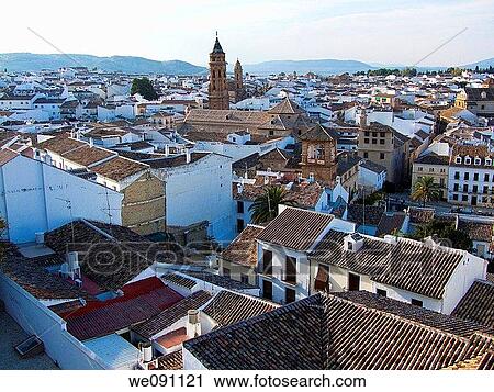 Town of Antequera. Malaga. Andalucia. Spain. View Large Photo Image Stock Image - Town of Antequera. Malaga. Andalucia. Spain.. Fotosearch