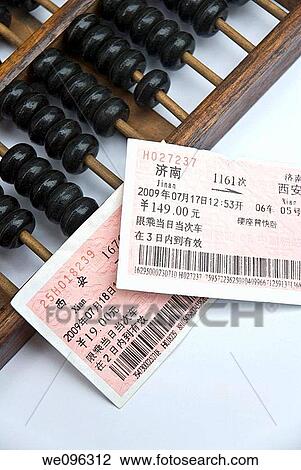 Train tickets and calculations View Large Photo Image Stock Image - Train tickets and calculations. Fotosearch
