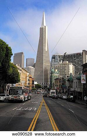 Stock Photo - Transamerica Pyramid Building. Fotosearch
