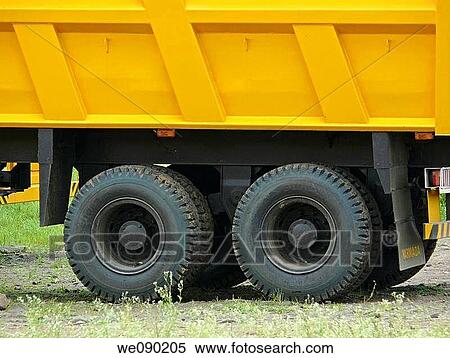 Stock Photography - Truck trolly used to lift very heavy material India. Fotosearch