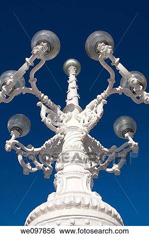 Typical Streetlamp from La Concha in San Sebastißn, Guip·zcoa, Basque Country, Spain View Large Photo Image Stock Photograph - Typical Streetlamp from La Concha in San Sebastißn, Guip·zcoa, Basque Country, Spain. Fotosearch