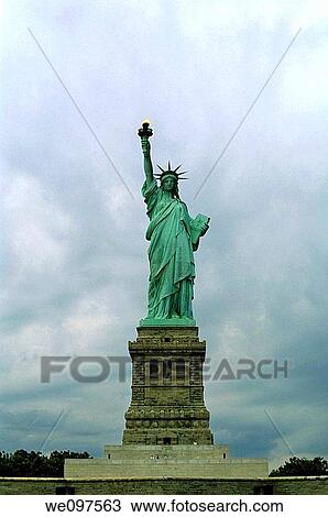 Stock Image - Usa new york manhattan the statue of liberty. Fotosearch