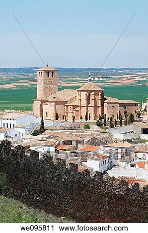 View from the castle. Belmonte, Cuenca province, Castilla La Mancha, Spain. View Large Photo Image Stock Image - View from the castle. Belmonte, Cuenca province, Castilla La Mancha, Spain.. Fotosearch