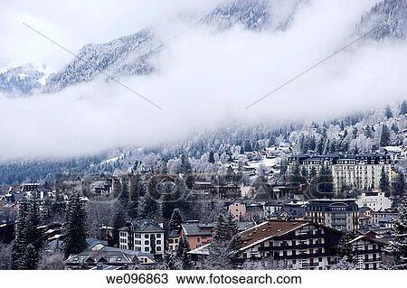 View of Chamonix, Rhone Alpes, France View Large Photo Image Stock Image - View of Chamonix, Rhone Alpes, France. Fotosearch