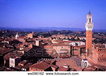 View of Siena, Tuscany, Italy View Large Photo Image Stock Image - View of Siena, Tuscany, Italy. Fotosearch