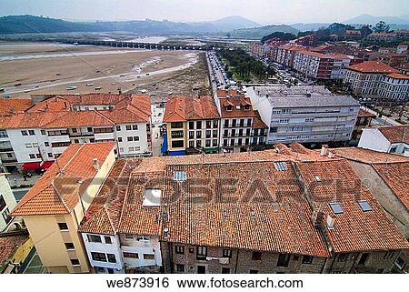 Views of San Vicente de la Barquera, Cantabria. Spain. View Large Photo Image Stock Photograph - Views of San Vicente de la Barquera, Cantabria. Spain.. Fotosearch