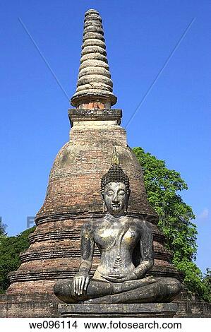 Wat Mahathat, Sukhothai, Thailand View Large Photo Image Picture - Wat Mahathat, Sukhothai, Thailand. Fotosearch