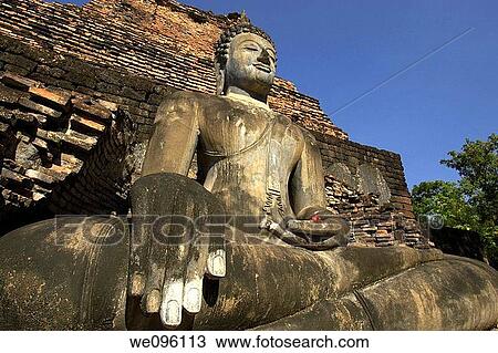 Wat Mahathat, Sukhothai, Thailand View Large Photo Image Stock Image - Wat Mahathat, Sukhothai, Thailand. Fotosearch