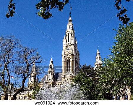 wien rathaus View Large Photo Image Picture - wien rathaus. Fotosearch