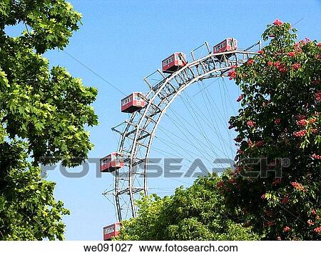 Wien Riesenrad View Large Photo Image Stock Photo - Wien Riesenrad. Fotosearch