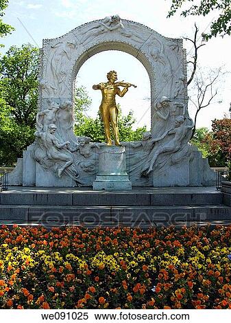 wien strauss monument View Large Photo Image Stock Photography - wien strauss monument. Fotosearch