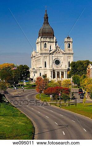 Winding road leading to the Basilica of Saint Mary Catholic church in Minneapolis Minnesota View Large Photo Image Stock Image - Winding road leading to the Basilica of Saint Mary Catholic church in Minneapolis Minnesota. Fotosearch