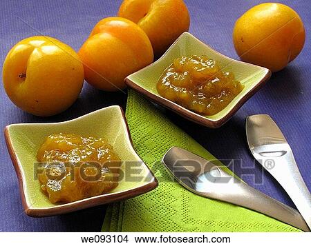 Yellow plum jam View Large Photo Image Picture - Yellow plum jam. Fotosearch