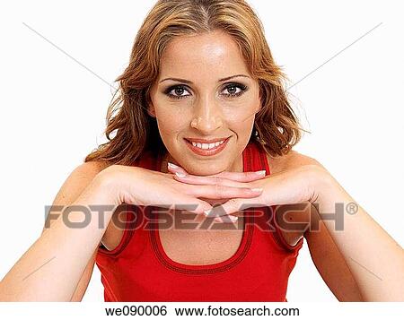 Stock Photograph - Young woman.. Fotosearch