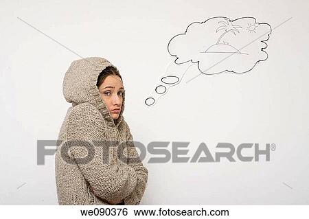Young Woman with Word bubble View Large Photo Image Stock Photograph - Young Woman with Word bubble. Fotosearch