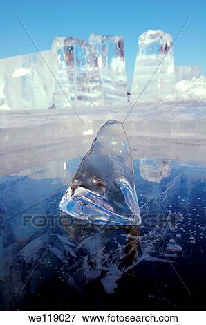 Ice formation, Olkhon island, Lake Baikal, Siberia, Russian Federation, Eurasia View Large Photo Image Stock Photo - Ice formation, Olkhon island, Lake Baikal, Siberia, Russian Federation, Eurasia. Fotosearch
