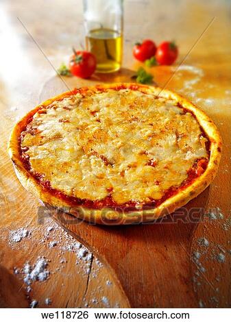 Italian cheese Pizza - margerita photo Funky Stock pizzas photos View Large Photo Image Stock Photograph - Italian cheese Pizza - margerita photo Funky Stock pizzas photos. Fotosearch