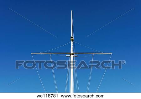 Mast of a boat View Large Photo Image Stock Image - Mast of a boat. Fotosearch