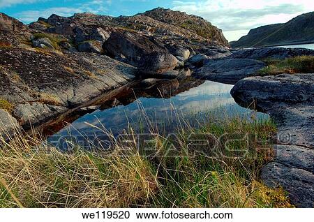 Coastal landscape, Barents Sea, Russia, Arctic View Large Photo Image Stock Image - Coastal landscape, Barents Sea, Russia, Arctic. Fotosearch