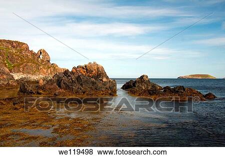 Coastal landscape, Barents Sea, Russia, Arctic View Large Photo Image Stock Photo - Coastal landscape, Barents Sea, Russia, Arctic. Fotosearch