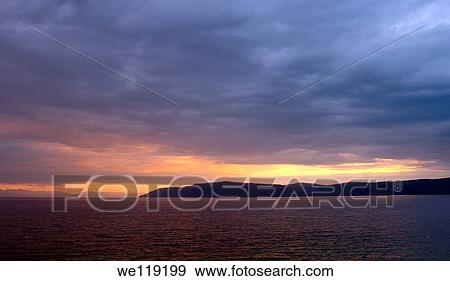 Decline Baikal lake, Siberia, Russian Federation View Large Photo Image Stock Photo - Decline Baikal lake, Siberia, Russian Federation. Fotosearch