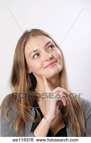 Girl smiling View Large Photo Image Stock Photograph - Girl smiling. Fotosearch