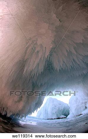 Ice cave on Olkhon island, Lake Baikal, Siberia, Russian Federation, Eurasia View Large Photo Image Picture - Ice cave on Olkhon island, Lake Baikal, Siberia, Russian Federation, Eurasia. Fotosearch