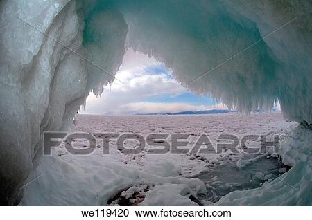 Ice cave on Olkhon island, Lake Baikal, Siberia, Russian Federation, Eurasia View Large Photo Image Stock Image - Ice cave on Olkhon island, Lake Baikal, Siberia, Russian Federation, Eurasia. Fotosearch