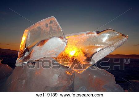 Ice formation, Olkhon island, Lake Baikal, Siberia, Russian Federation, Eurasia View Large Photo Image Stock Photo - Ice formation, Olkhon island, Lake Baikal, Siberia, Russian Federation, Eurasia. Fotosearch