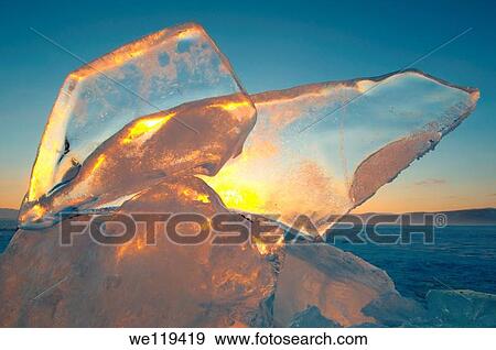 Ice formation, Olkhon island, Lake Baikal, Siberia, Russian Federation, Eurasia View Large Photo Image Stock Photo - Ice formation, Olkhon island, Lake Baikal, Siberia, Russian Federation, Eurasia. Fotosearch