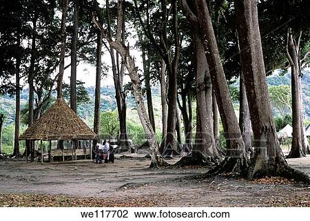 Stock Image - Radha Beach Resort in Radha beach, Havelock Island, Andaman, India. Fotosearch
