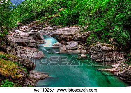 River and rocks in long exposure View Large Photo Image Stock Photo - River and rocks in long exposure. Fotosearch
