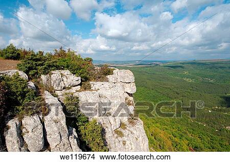 Picture - Ai-Petri Ay Petri peak, Crimean Mountains, Crimea, Ukraine, Eastern Europe. Fotosearch