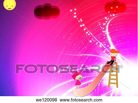 Boy sliding on a slide View Large Photo Image Stock Photo - Boy sliding on a slide. Fotosearch