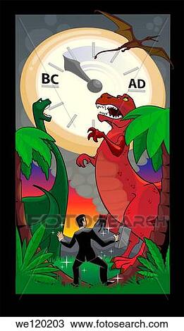 Businessman in Jurassic age View Large Photo Image Stock Image - Businessman in Jurassic age. Fotosearch