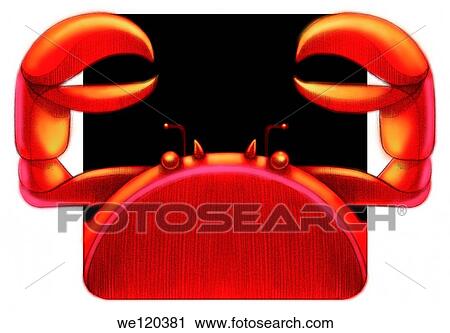 Close-up of a Cancer zodiac sign View Large Photo Image Stock Image - Close-up of a Cancer zodiac sign. Fotosearch