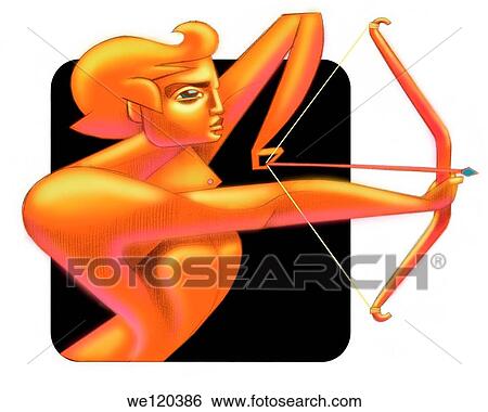 Close-up of a Sagittarius zodiac sign View Large Photo Image Stock Photograph - Close-up of a Sagittarius zodiac sign. Fotosearch