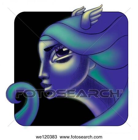 Stock Image - Close-up of a Virgo zodiac sign. Fotosearch