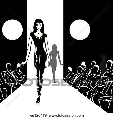 Fashion models walking on the ramp View Large Photo Image Stock Photo - Fashion models walking on the ramp. Fotosearch