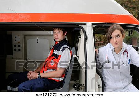 Female doctor and paramedic View Large Photo Image Stock Image - Female doctor and paramedic. Fotosearch