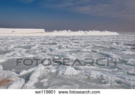 Frozen Black Sea, a rare phenomenon, occured in 1977 for the last time, Odessa, Ukraine, Eastern Europe View Large Photo Image Stock Image - Frozen Black Sea, a rare phenomenon, occured in 1977 for the last time, Odessa, Ukraine, Eastern Europe. Fotosearch